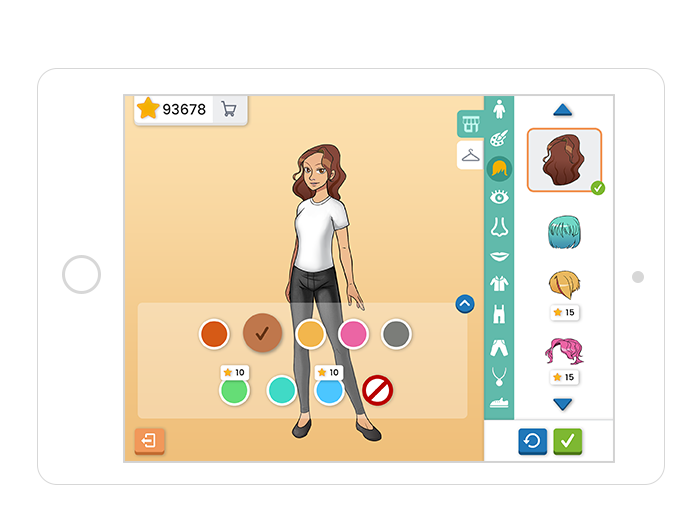 Mathletics Avatar System