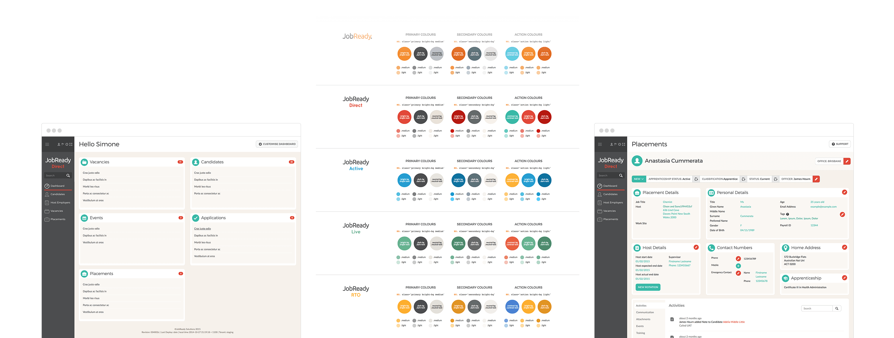 JobReady Design System and Product Suite