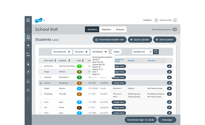 Mathletics (School Admin) Legacy Transformation